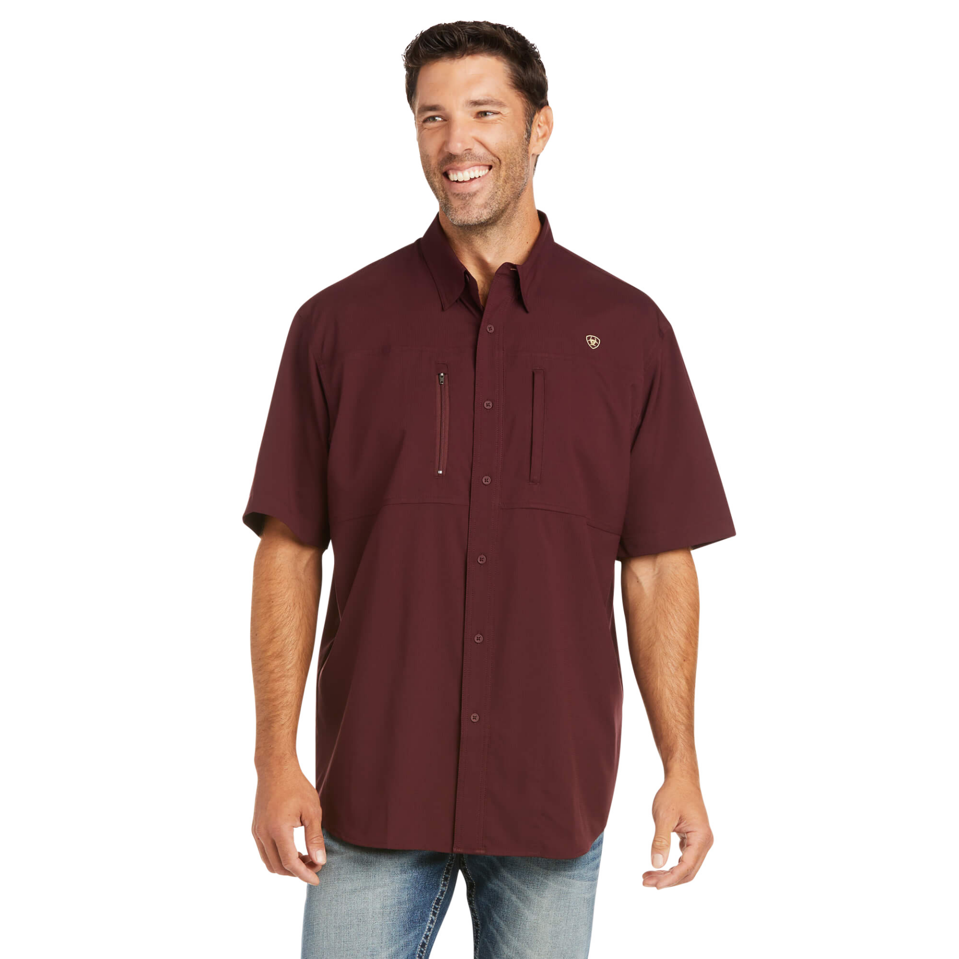 Picture of Ariat 10036320 VENTTEK CLSSC SS SHRT