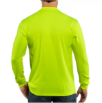 Picture of Carhartt 100494 Mens Force Relaxed Fit Lightweight Color Enhanced Long-Sleeve Pocket T-Shirt