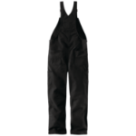 Picture of Carhartt 101627 Mens Flame Resistant Loose Fit Duck Bib Overall