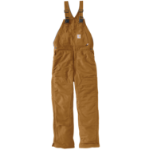 Picture of Carhartt 101627 Mens Flame Resistant Loose Fit Duck Bib Overall