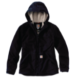 Picture of Carhartt 102694 Womens Flame Resistant Full Swing® Loose Fit Quick Duck Sherpa-Lined Jacket