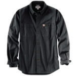 Picture of Carhartt 103554 Mens Rugged Flex® Relaxed Fit Midweight Canvas Long-Sleeve Shirt