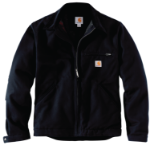 Picture of Carhartt 103828 Mens Relaxed Fit Duck Blanket-Lined Detroit Jacket
