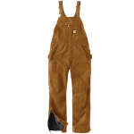 Picture of Carhartt 104049 Womens Relaxed Fit Washed Duck Insulated Bib Overall