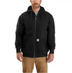 Picture of Carhartt 104078 Mens Rain Defender Loose Fit Midweight Thermal-Lined Full-Zip Sweatshirt