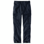 Picture of Carhartt 104205 Mens Flame Resistant Rugged Flex® Relaxed Fit Canvas Cargo Work Pant