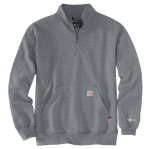 Picture of Carhartt 105028 Mens Flame Resistant Force Loose Fit Midweight Quarter-Zip Sweatshirt