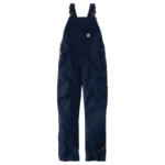 Picture of Carhartt 105780 Womens Flame Resistant Rugged Flex Loose Fit Duck Bib Overall