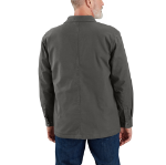 Picture of Carhartt 105978 Mens Flame Resistant Rugged Flex Canvas Shirt Jac