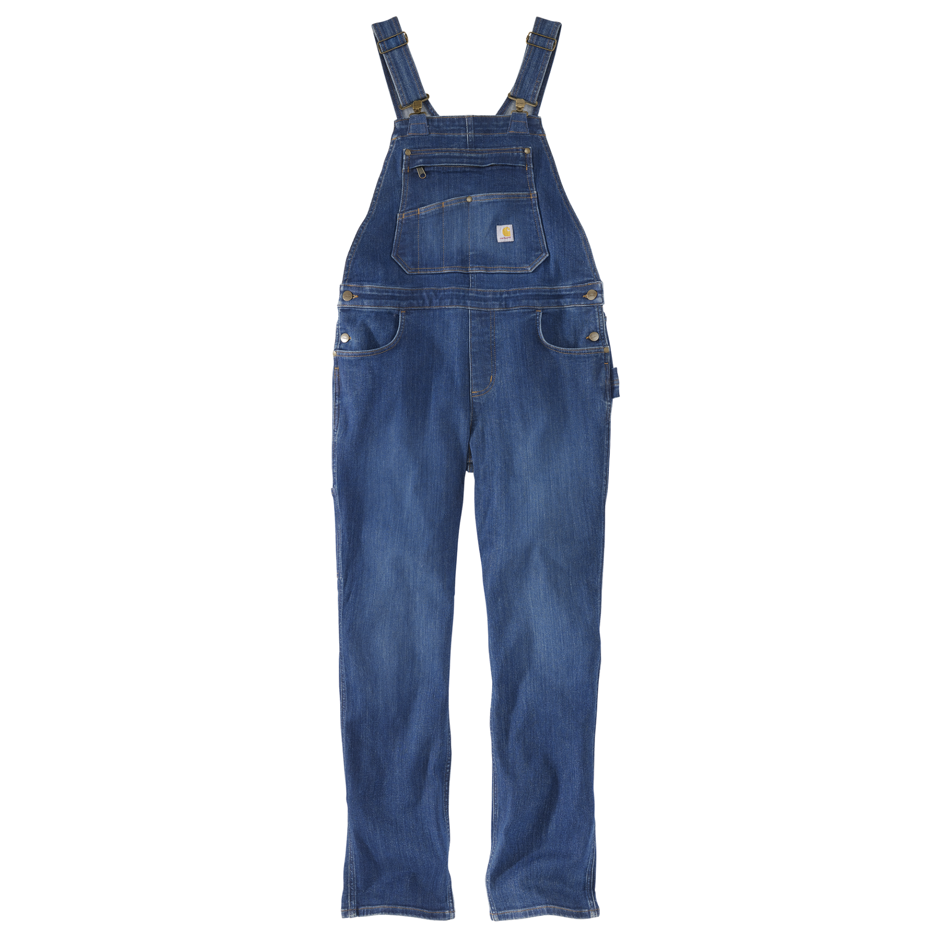 Picture of Carhartt 106002 Womens Rugged Flex® Relaxed Fit Denim Bib Overall
