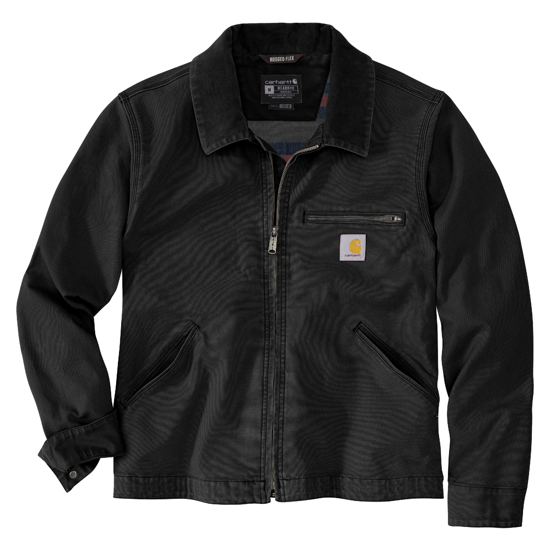 Picture of Carhartt 106234 Mens Rugged Flex® Relaxed Fit Duck Detroit Jacket