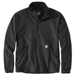 Picture of Carhartt 106417 Mens Half-Zip Relaxed Fit Fleece Pullover