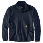 Picture of Carhartt 106417 Mens Half-Zip Relaxed Fit Fleece Pullover