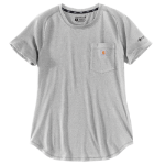 Picture of Carhartt 106650 Womens Force Relaxed Fit Midweight Pocket T-shirt