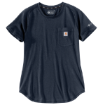 Picture of Carhartt 106650 Womens Force Relaxed Fit Midweight Pocket T-shirt