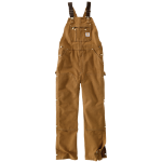 Picture of Carhartt 106671 Mens Loose Fit Firm Duck Bib Overall