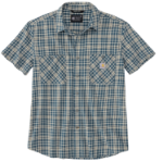 Picture of Carhartt 106745 Mens Rugged Flex™ Relaxed Fit Lightweight Short-Sleeve Plaid Shirt