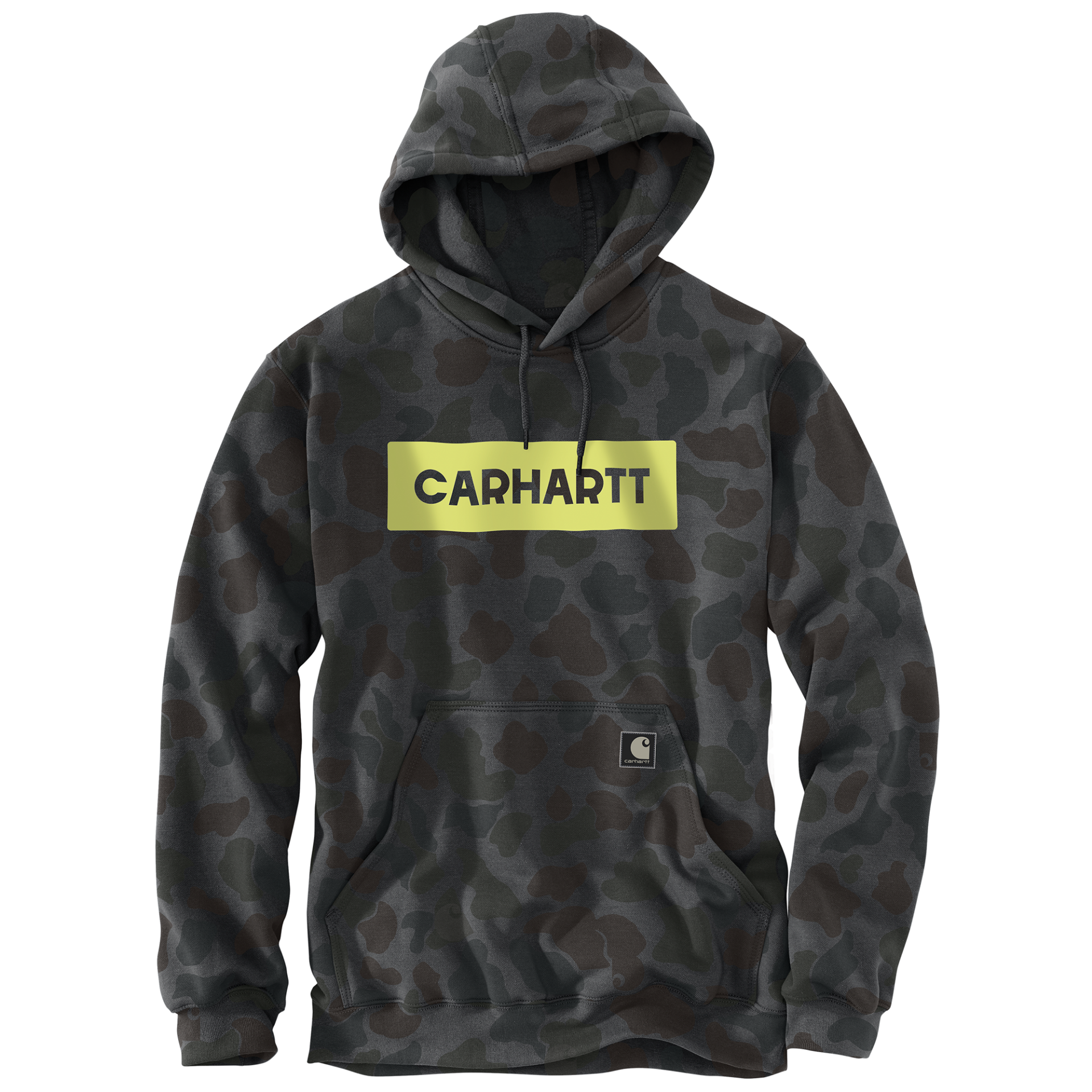 Picture of Carhartt 106970 Mens Loose Fit Midweight Camo Graphic Sweatshirt