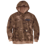Picture of Carhartt 107206 Mens Loose Fit Midweight Watercolor Camo Graphic Sweatshirt