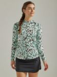 Picture of Wrangler 112333465 ATG -x- Womens Long Sleeve Hooded Sun Tee