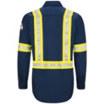 Picture of Bulwark® QS40-EHV iQ Series® Endurance Men's FR Enhanced Visibility Work Shirt