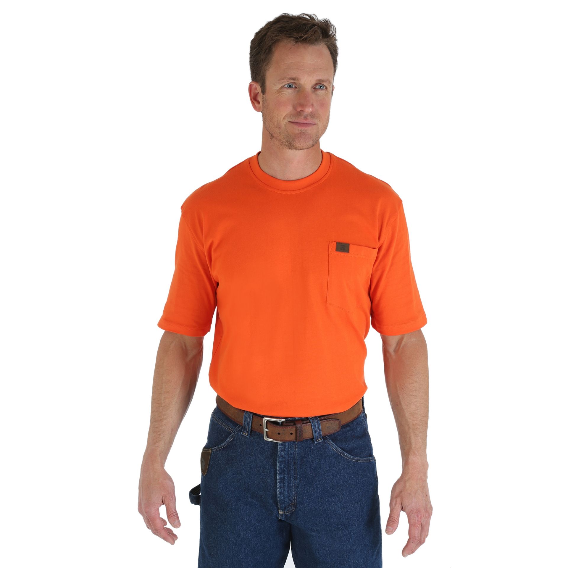Picture of Wrangler 3W700 Wrangler RIGGS WORKWEAR® Short Sleeve Pocket T-Shirt