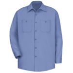 Picture of Red Kap® SC30-6.4 Men's Long Sleeve Wrinkle-Resistant Cotton Work Shirt
