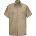 Picture of Red Kap® SY60 Men's Short Sleeve Solid Rip Stop Shirt