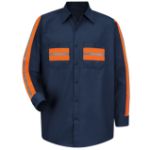Picture of Red Kap® SP14-WM Long Sleeve Enhanced Visibility Shirt