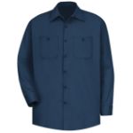 Picture of Red Kap® SC30-6.4 Men's Long Sleeve Wrinkle-Resistant Cotton Work Shirt