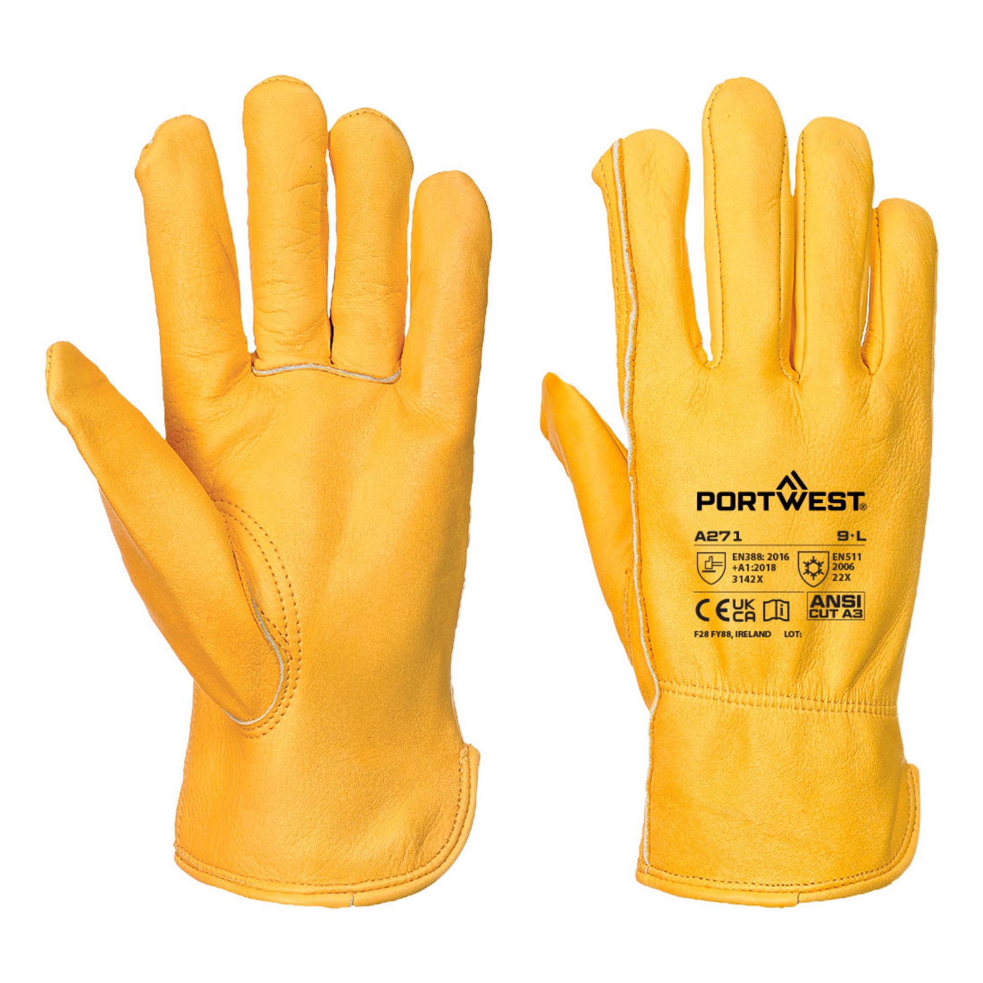 Picture of Portwest A271 Lined Driver Glove