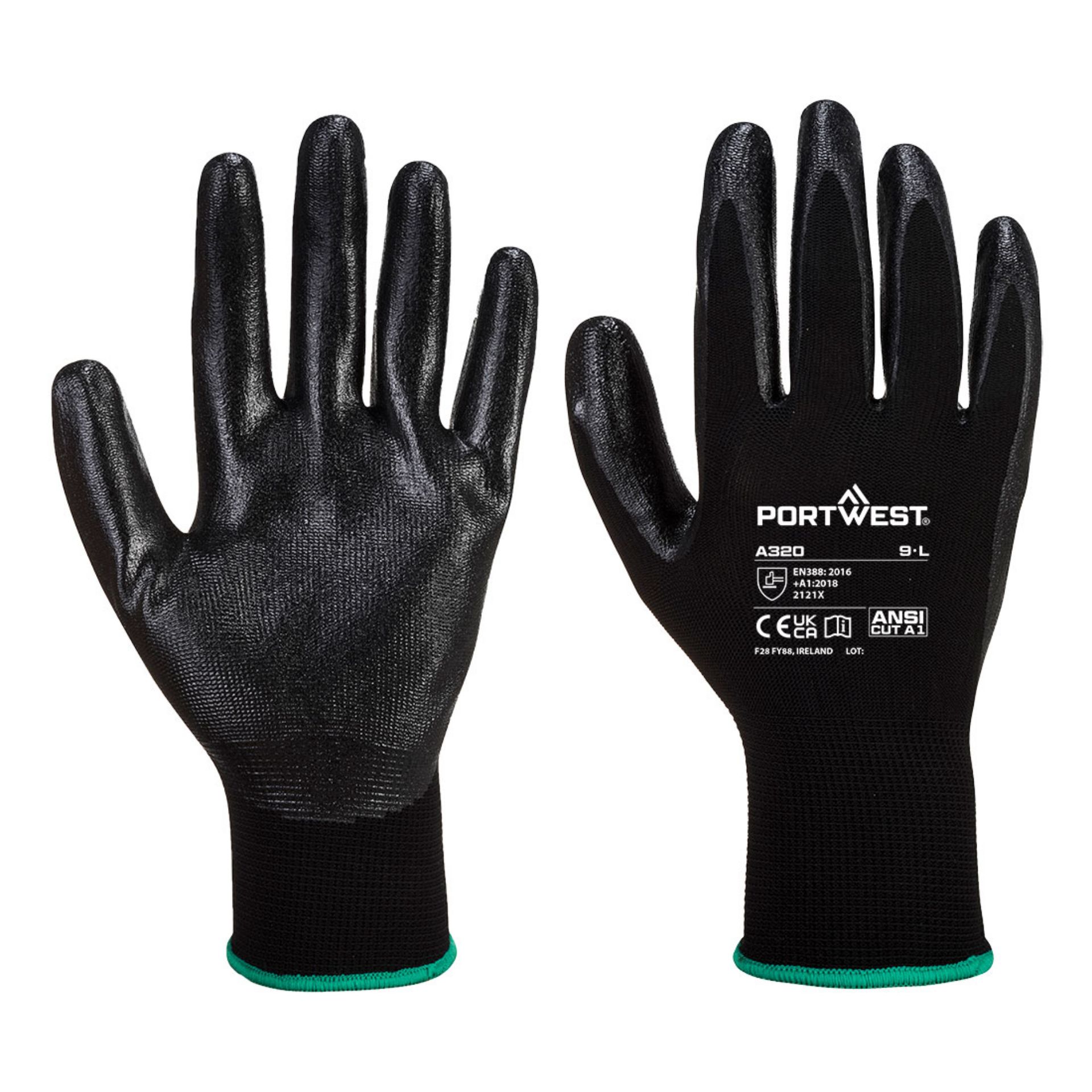 Picture of Portwest A320 Dexti-Grip Glove - Nitrile Foam