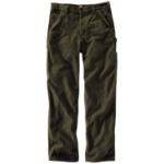 Picture of Carhartt B11 Mens Loose Fit Washed Duck Utility Work Pant