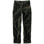 Picture of Carhartt B11 Mens Loose Fit Washed Duck Utility Work Pant