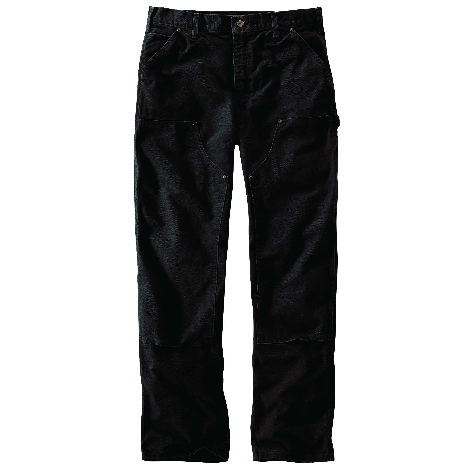 Picture of Carhartt B136 Mens Loose Fit Washed Duck Double-Front Utility Work Pant