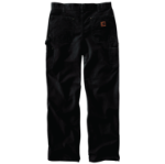 Picture of Carhartt B136 Mens Loose Fit Washed Duck Double-Front Utility Work Pant