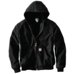 Picture of Carhartt J140 Mens Loose Fit Firm Duck Insulated Flannel-Lined Active Jac