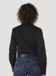 Picture of Wrangler LW1002X Black Long Sleeve Solid Shirt