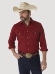 Picture of Wrangler MACW06R Advanced Comfort Long Sleeve Workshirt