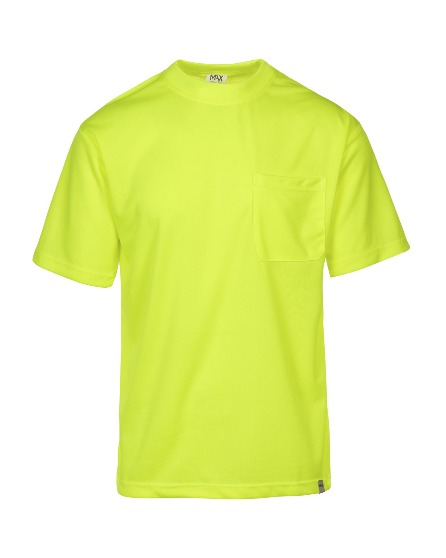 Picture of Max Apparel MAX400 Non Ansi Hi Viz T-shirt, Safety Green