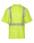 Picture of Max Apparel MAX412 Cotton Rich Class 2 T-shirt, Safety Green
