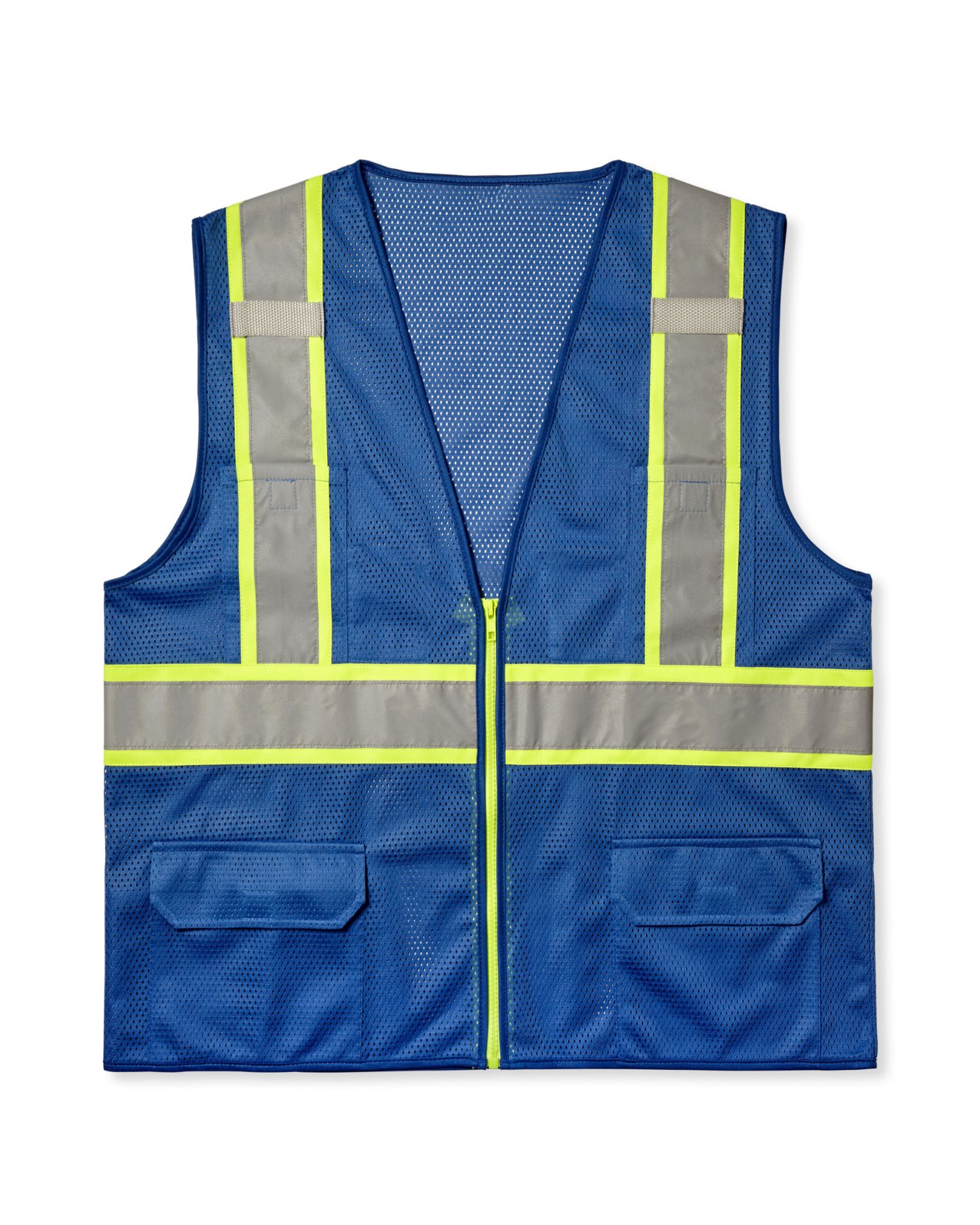 Picture of Max Apparel MAX434 Non-Ansi Volunteer Vest, Blue