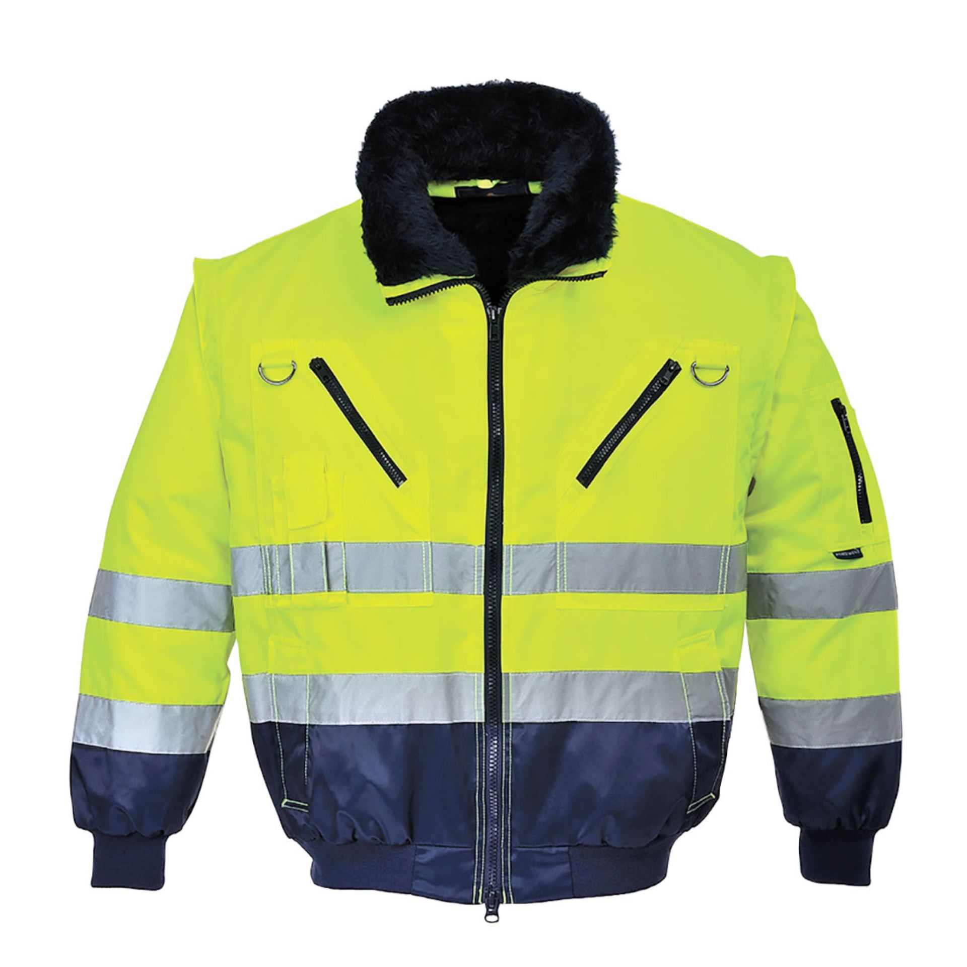 Picture of Portwest PJ50 HI-Vis 3-in-1 Pilot Jacket