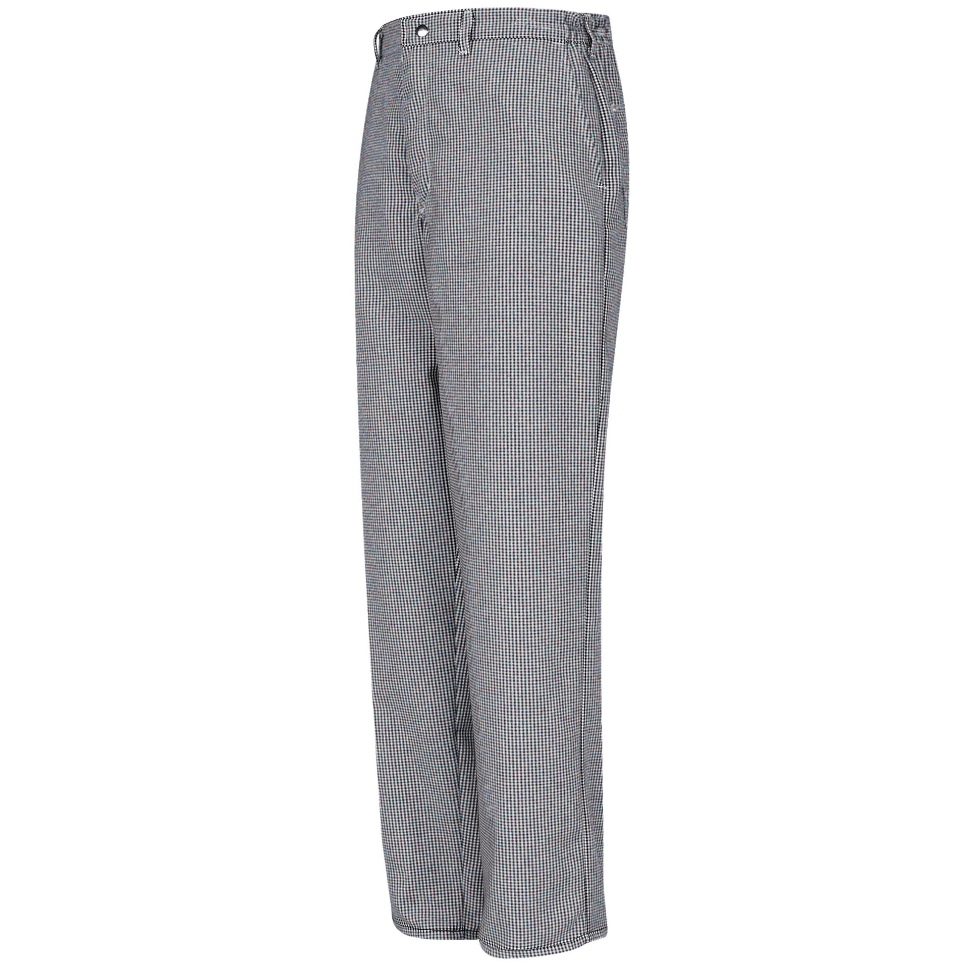 Picture of Red Kap® 2020-BKWH Men's Checked Cook Pant