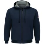 Picture of Bulwark® SEZ4 Men's Thermal Lined Zip-Front Hooded Sweatshirt