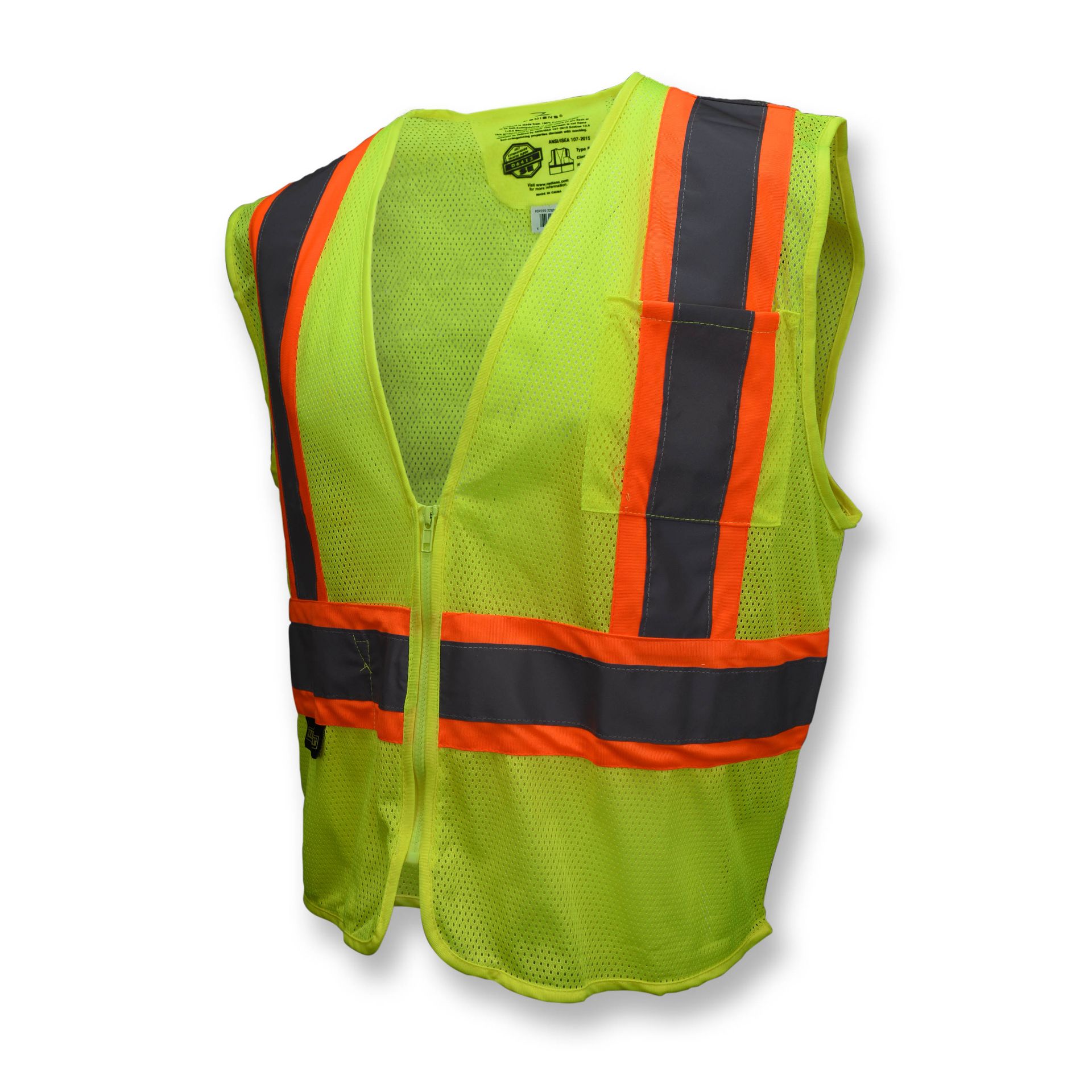 Picture of Radians SV225 Class 2 Self Extinguishing Two-Tone Trim Mesh Safety Vest