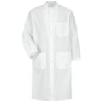 Picture of Red Kap® KS64 Gripper-Front Spun Polyester Butcher Coat with Interior Pocket