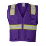 Picture of Kishigo B109 Enhanced Visibility Series Multi Pocket Mesh Vest