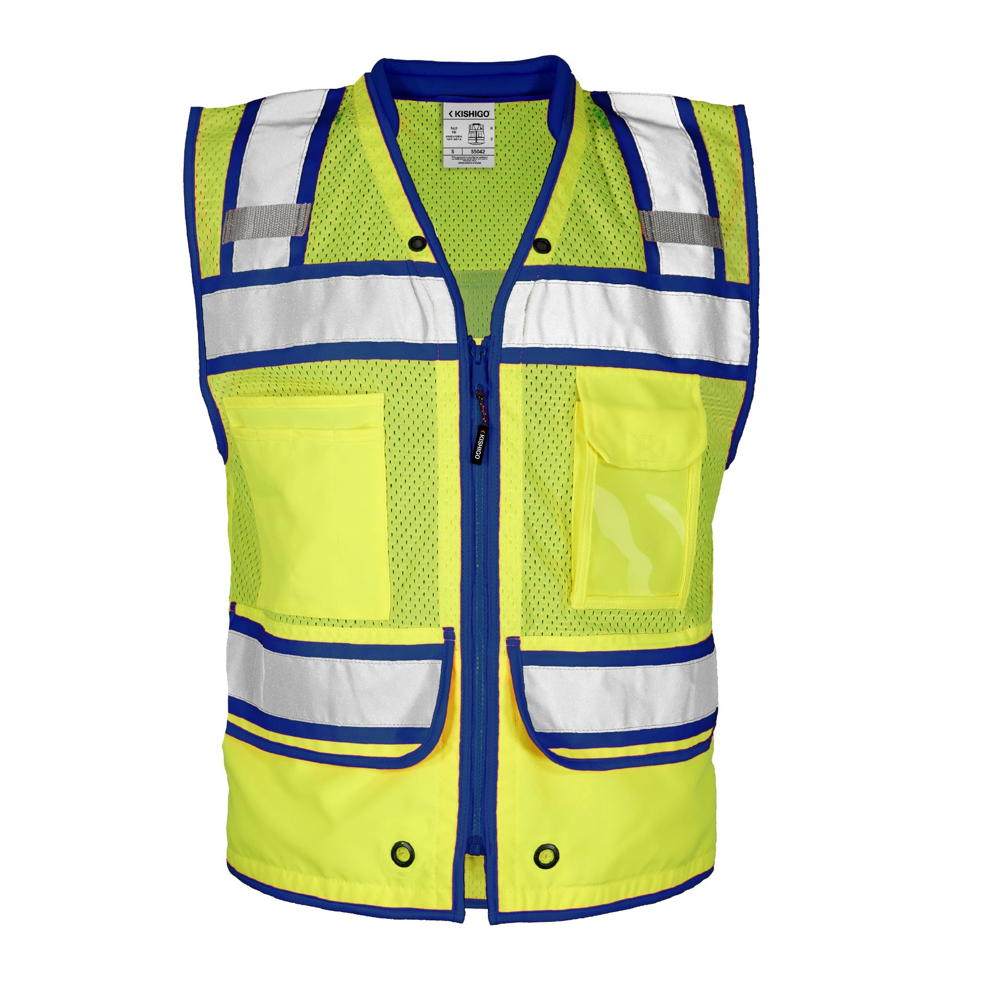 Picture of Kishigo S5042 Color Contrast High Performance Surveyors Vest
