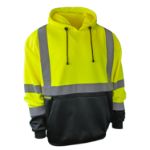 Picture of Radians SJ02B-3 Class 3 Color Blocked Hooded Pullover Sweatshirt
